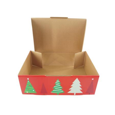 Custom Christmas Corrugated Gift Paper Packing Box