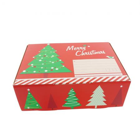 Custom Christmas Corrugated Gift Paper Packing Box