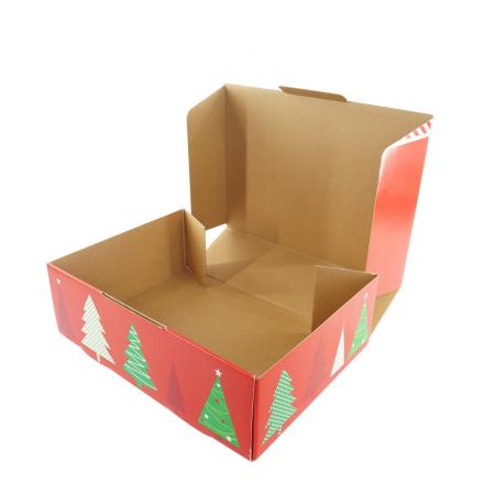 Custom Christmas Corrugated Gift Paper Packing Box