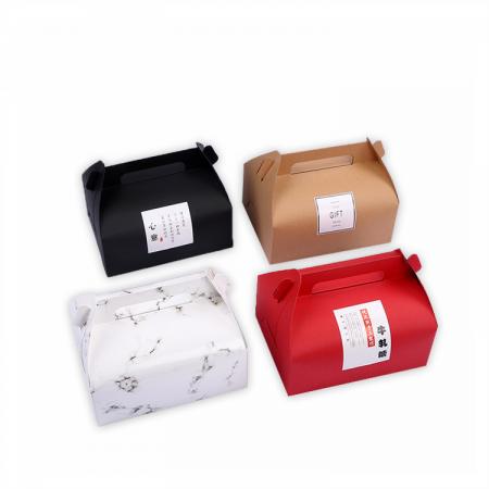 Paper Folding Gift white card confectionery Cookie gift paper Boxes