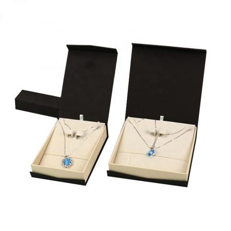 China supplier custom luxury paper packaging jewelry gift boxes for ring necklace