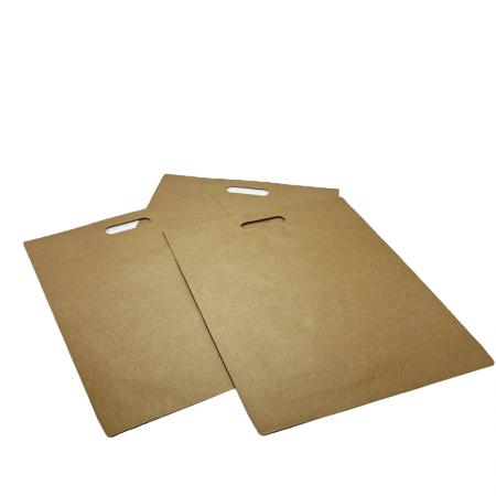 OEM custom envelope bag recycling and processing high quality kraft brown paper bag