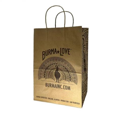 Small Brown Kraft Paper Bags For Food