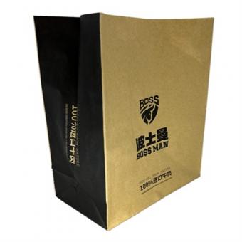  offset printing kraft paper bag manufacturer