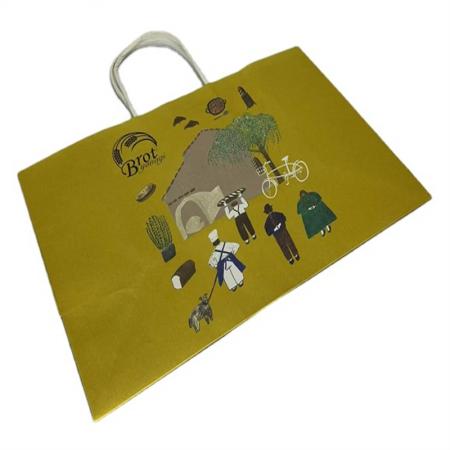 Wholesale custom logo paper bag paper bag design