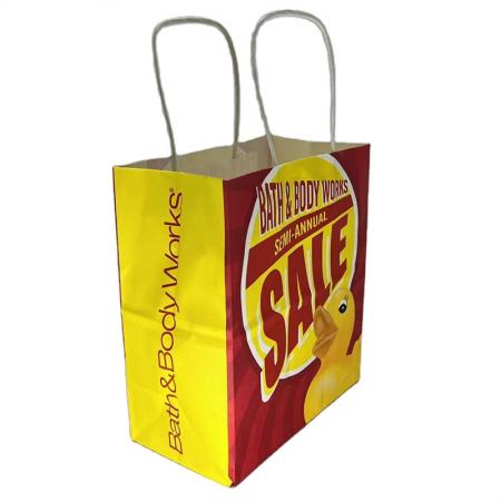 Manufacturers wholesale custom brown paper bag