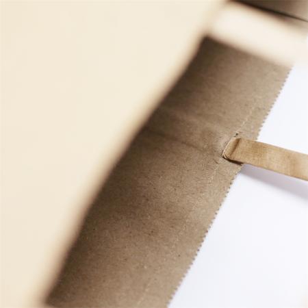 Durable Brown Kraft Paper Bags, Custom Size And Print Logo