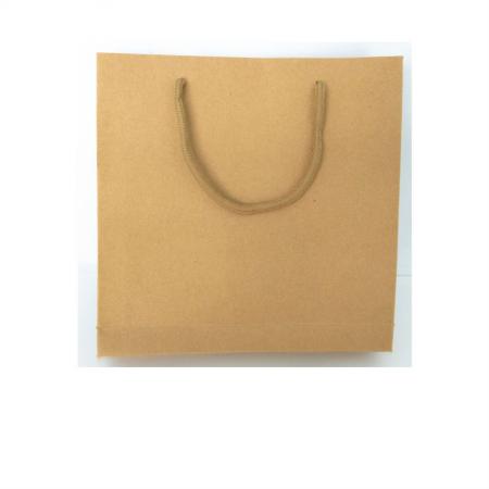 Design Luxury Fine Kraft Handle Paper Bags With Your Logo