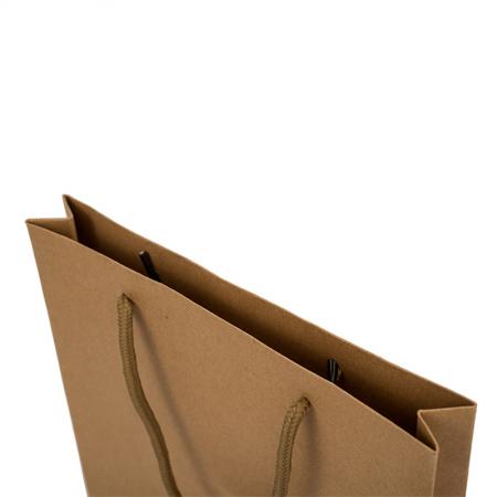 Custom Shopping Gift Handle Craft Brown Kraft Paper Bag