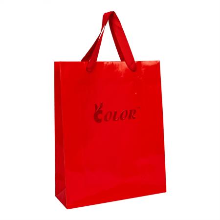 Promotion Luxury Clothing Retail Gift Shopping Black Jewellery Paper Bag