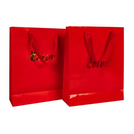 Promotion Luxury Clothing Retail Gift Shopping Black Jewellery Paper Bag