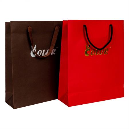 Promotion Luxury Clothing Retail Gift Shopping Black Jewellery Paper Bag