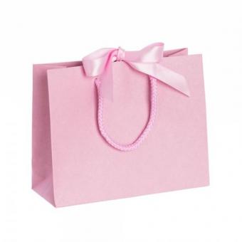 Gift Paper Bags With Ribbon Handle